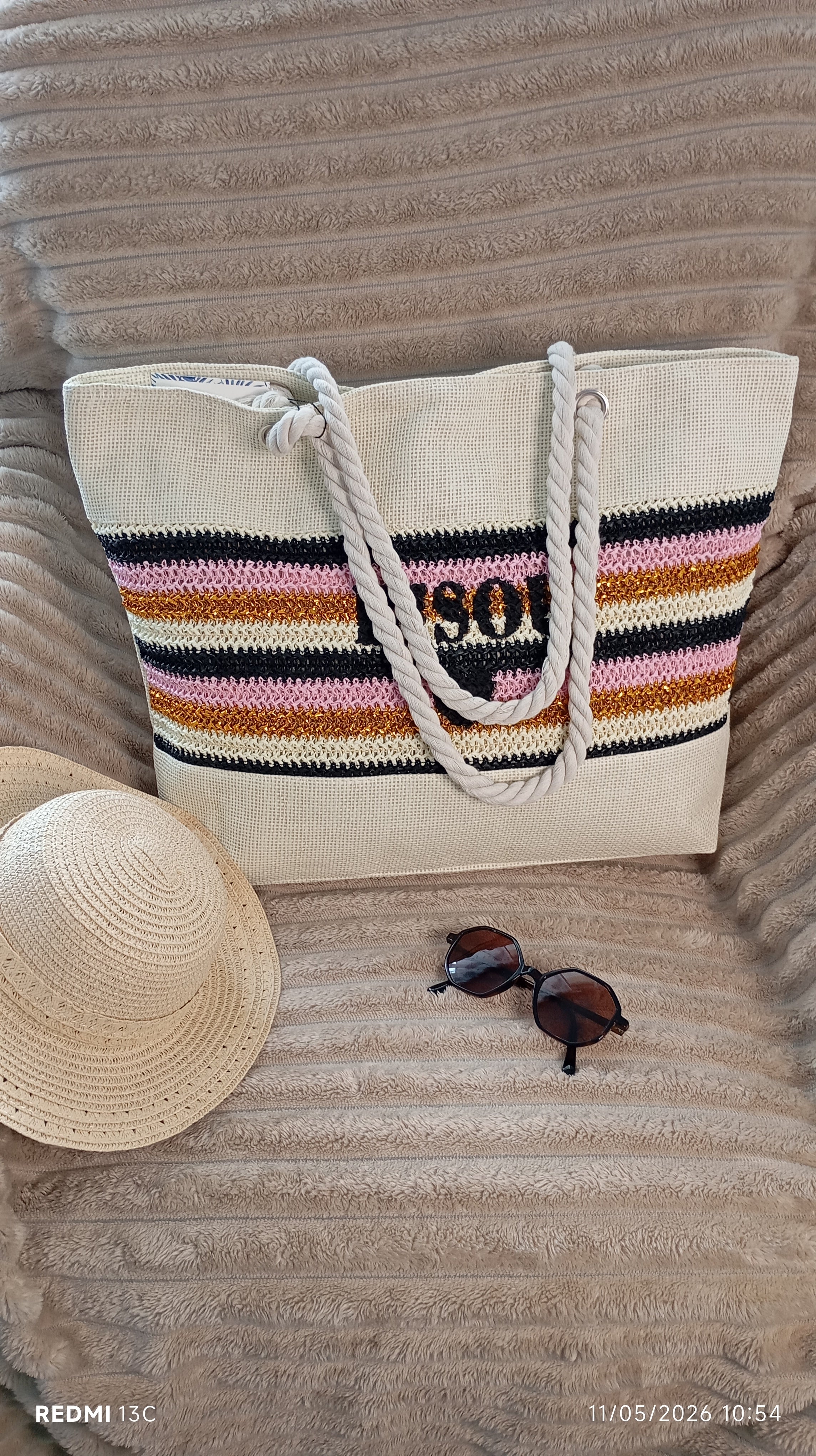 Sac de plage tendance