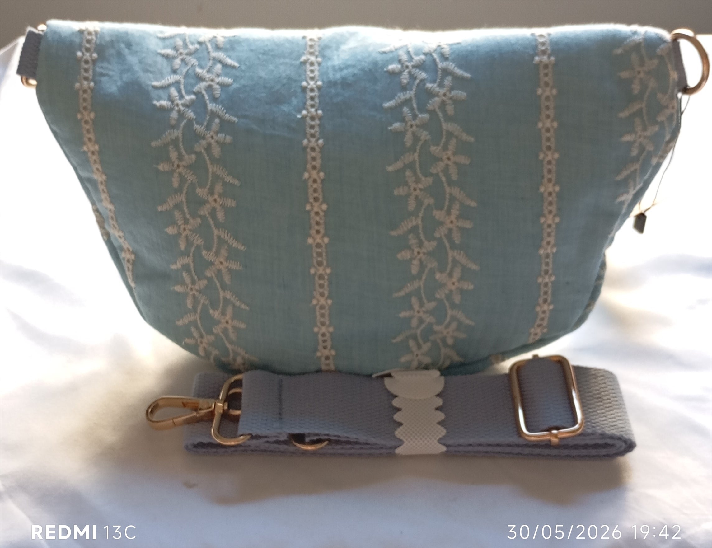 Sac banane floral