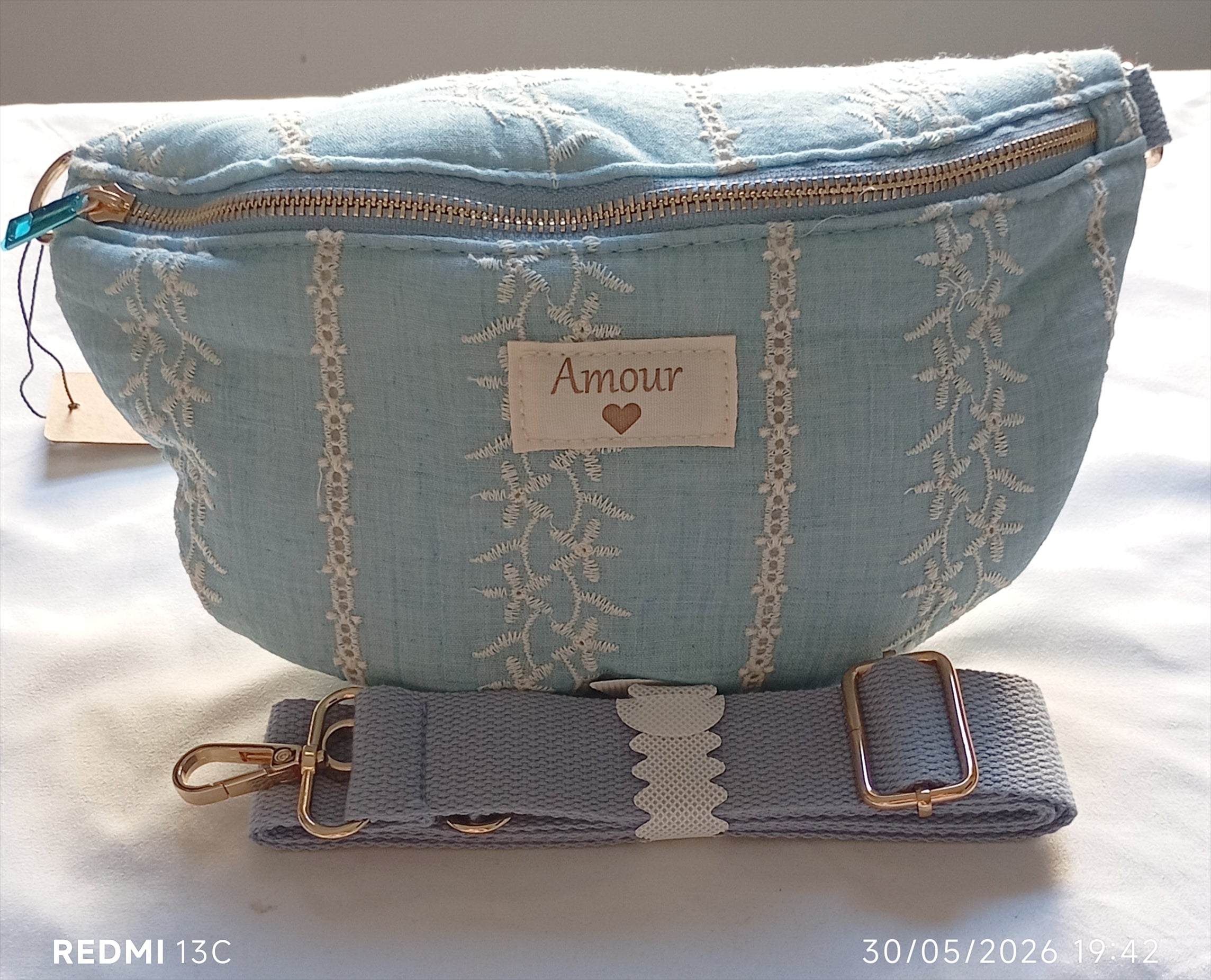 Sac banane floral