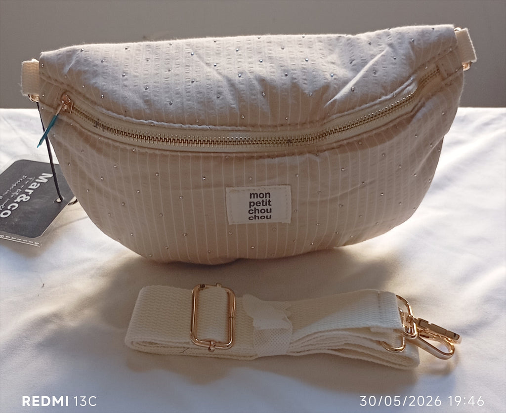 Sac rayures fines mon petit chou chou