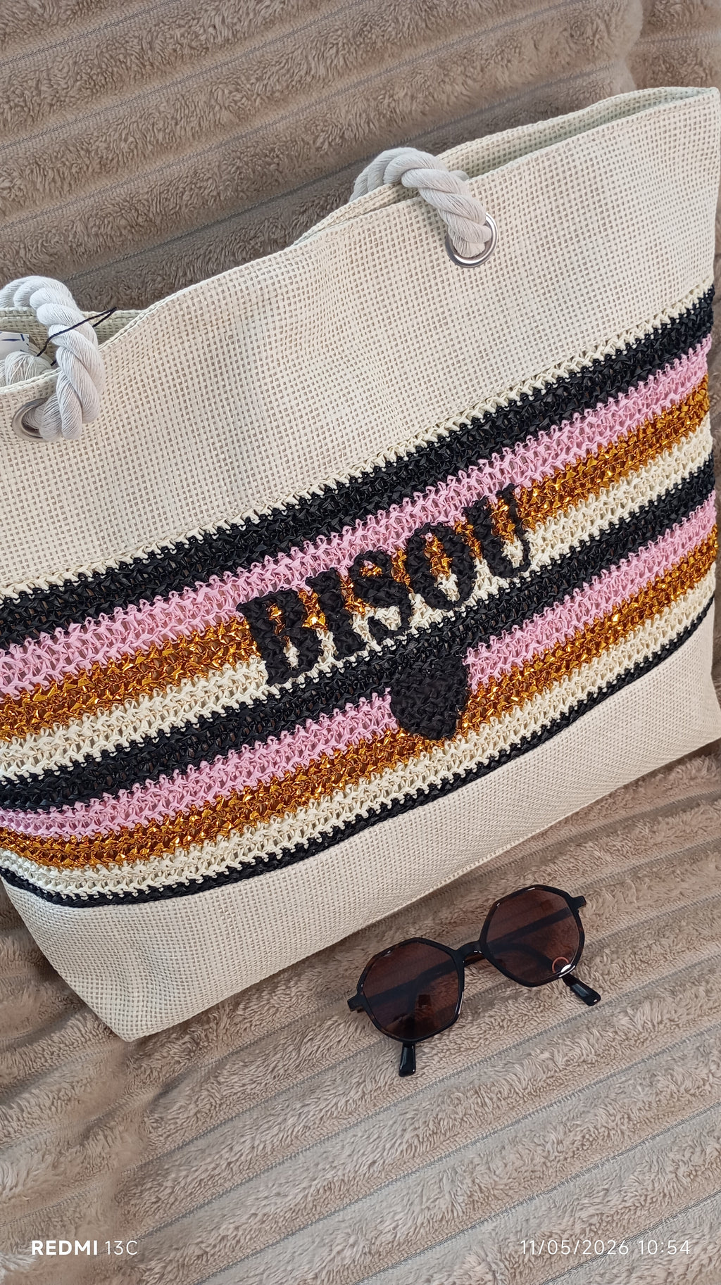 Sac de plage tendance