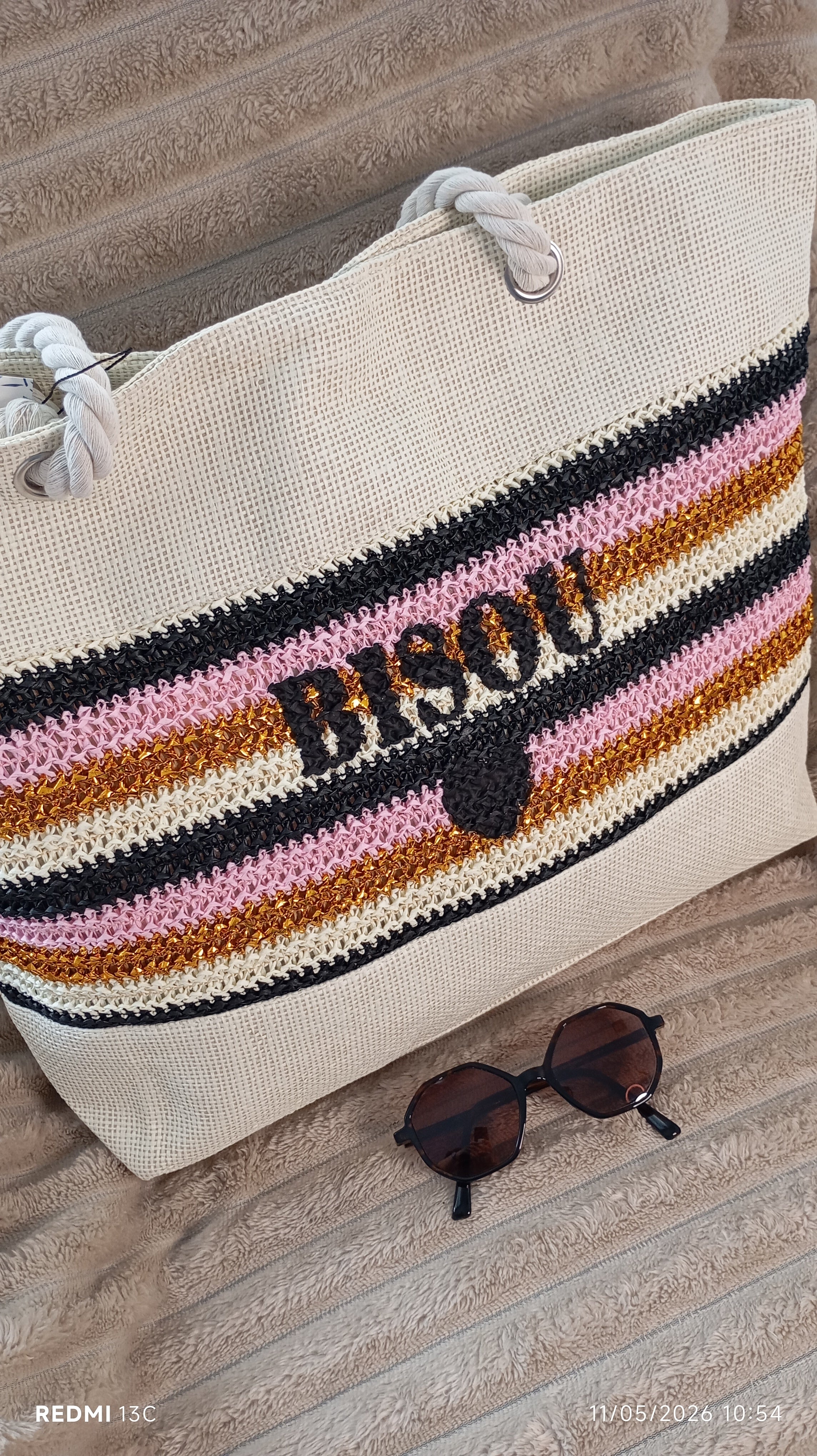Sac de plage tendance