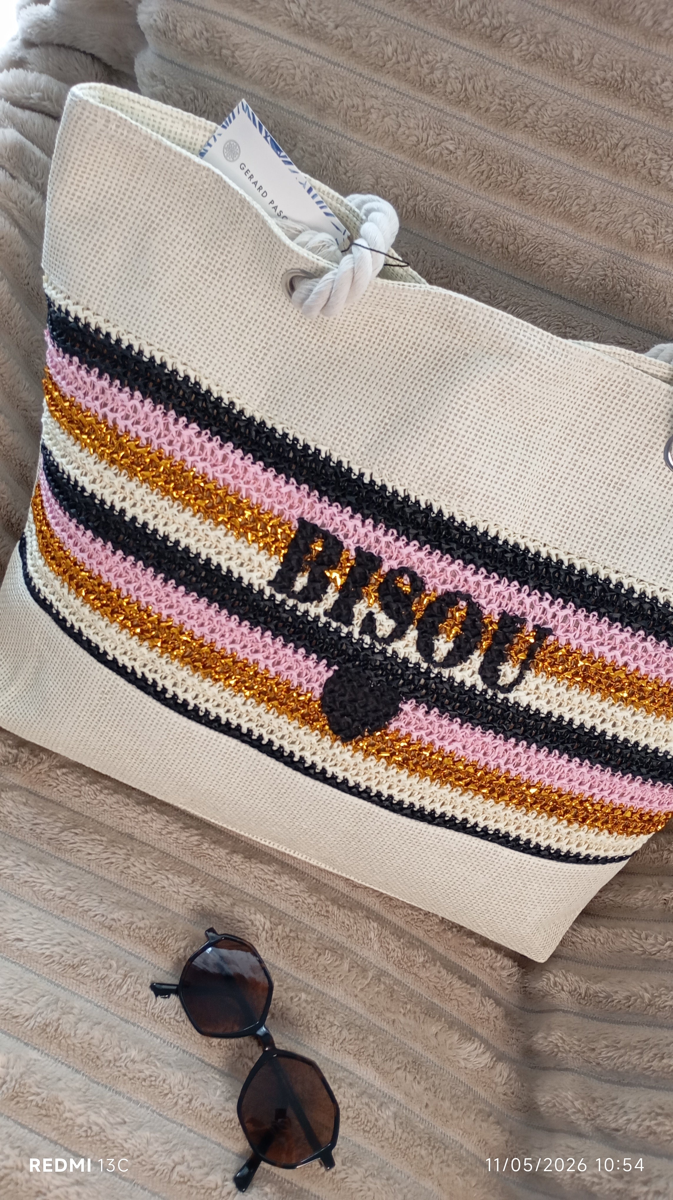 Sac de plage tendance